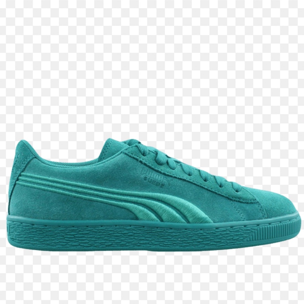 Suede Classic Badge Jr Green Pumas